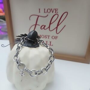 Authentic David YURMAN link Bracelet In Very Good Conditiond